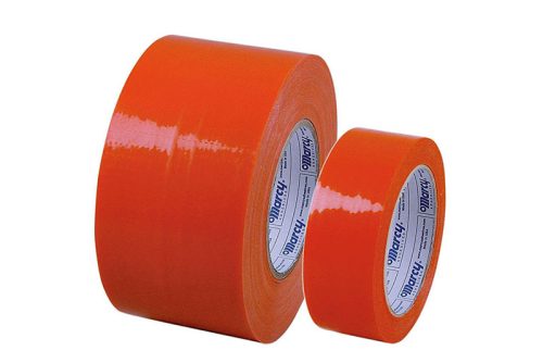 Fixing Tape orange, perforated, 38 mm wide, 33 m reel