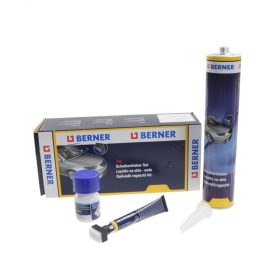   BERNER Szélvédő ragasztó készlet ragasztó+primer+tisztító kendők