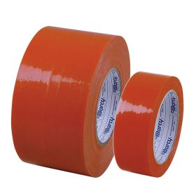 Fixing Tape orange, perforated, 76 mm wide, 91 m reel
